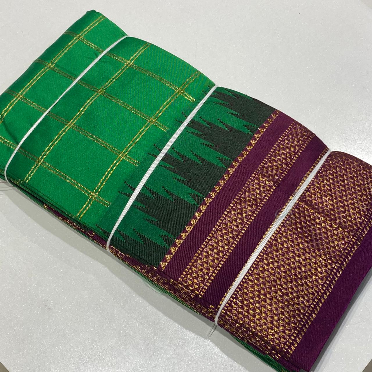 Semi Silk Ilkal Saree