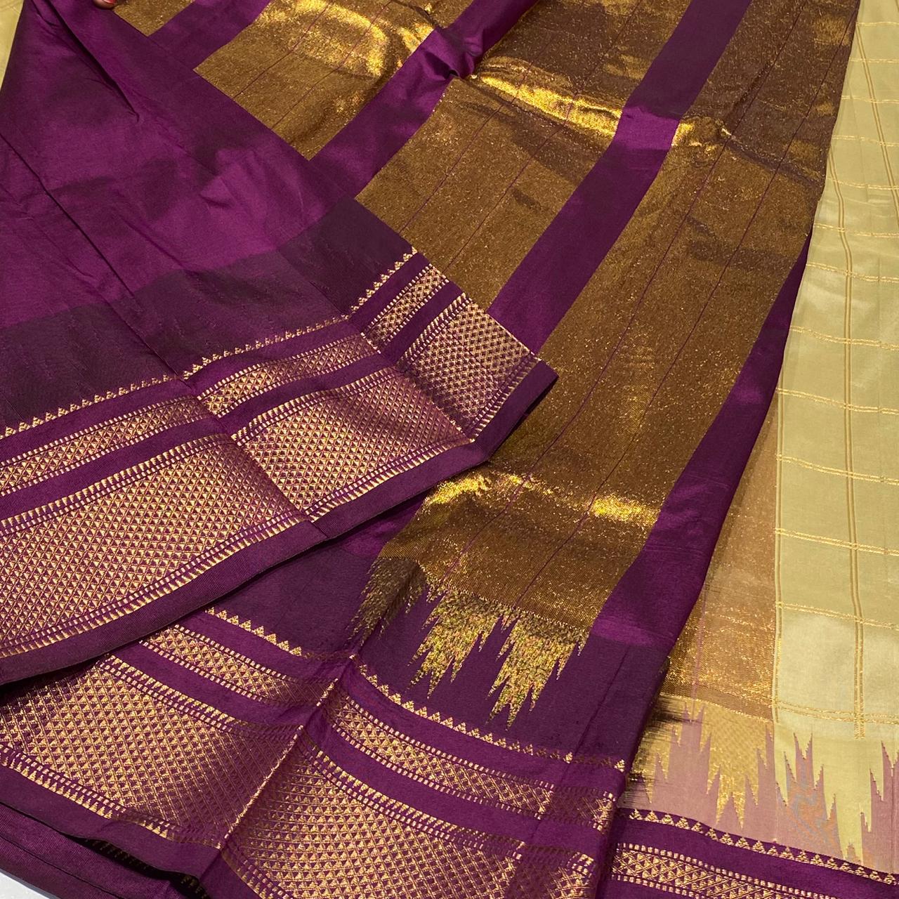 Semi Silk Ilkal Saree