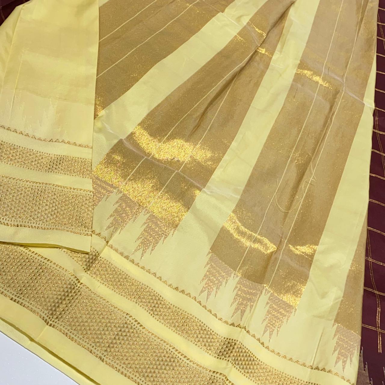 Semi Silk Ilkal Saree