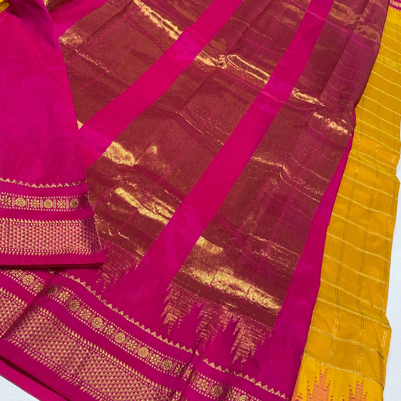 Semi Silk Ilkal Saree