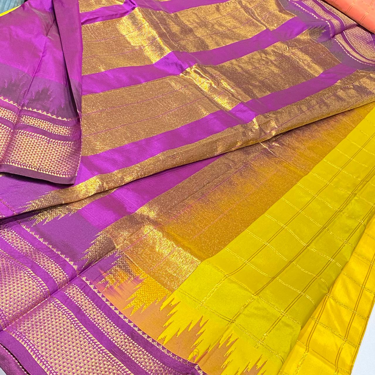 Semi Silk Ilkal Saree