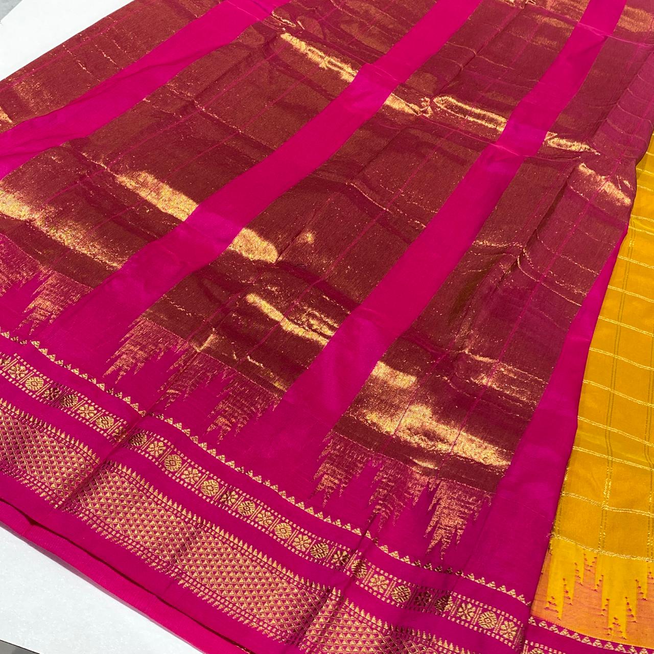 Semi Silk Ilkal Saree