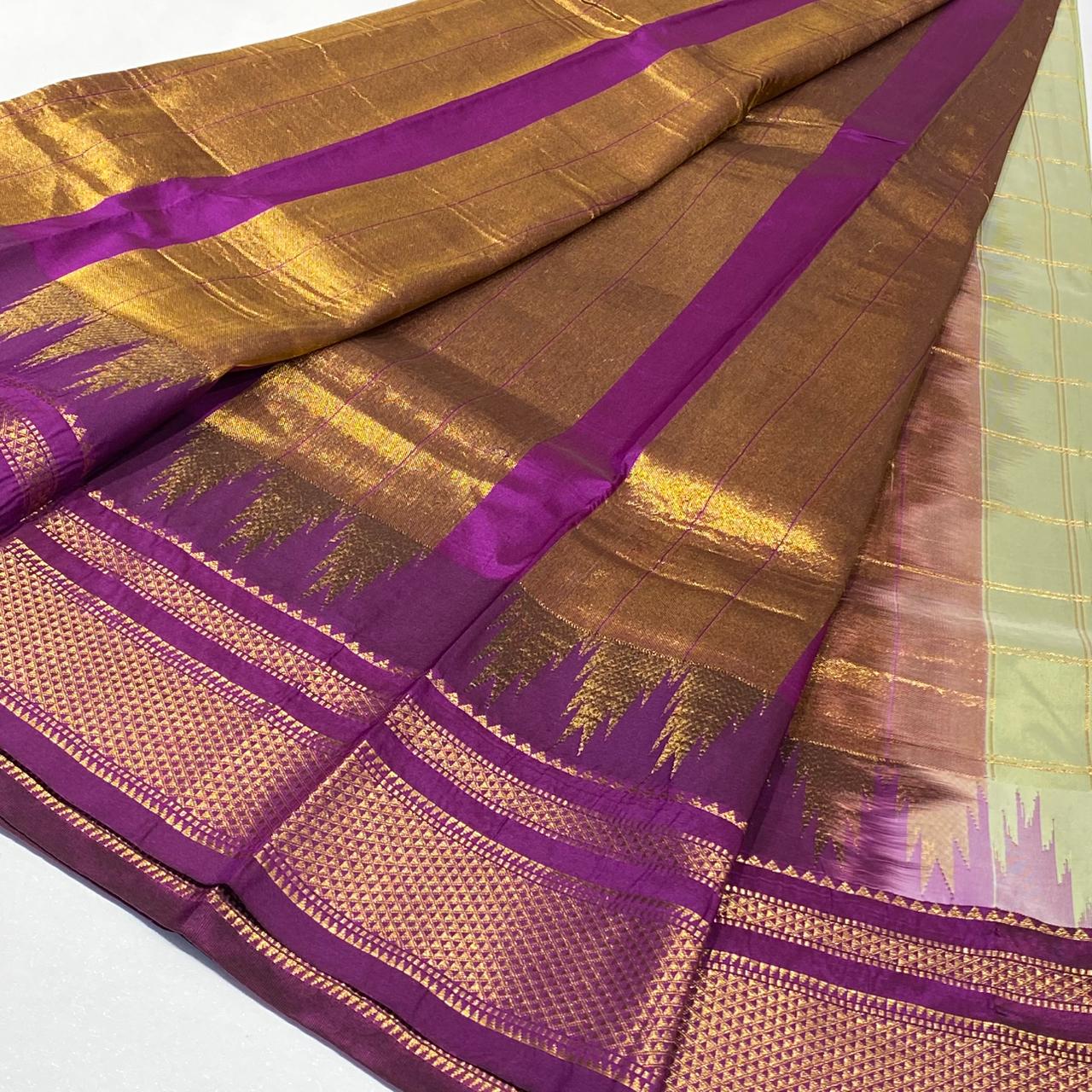 Semi Silk Ilkal Saree