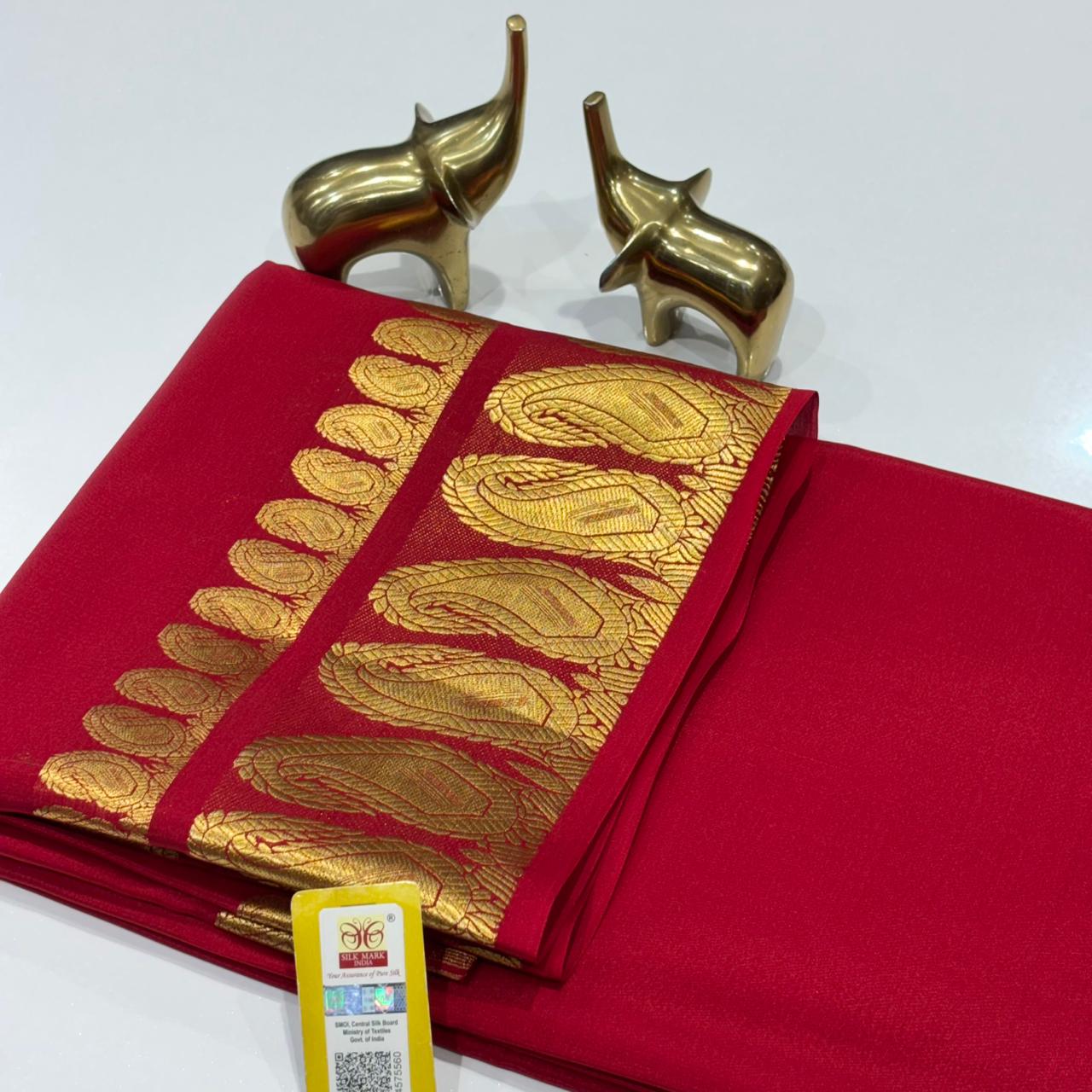 Pure Mysore Silk Saree