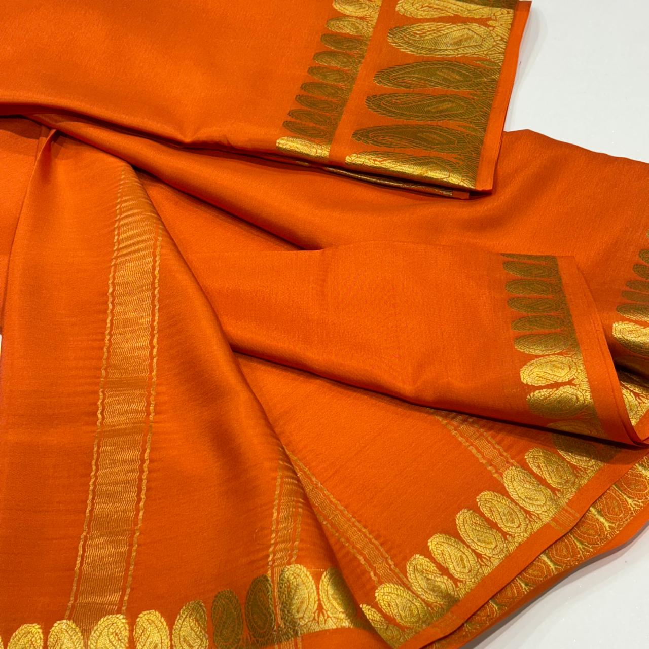 Pure Mysore Silk Saree