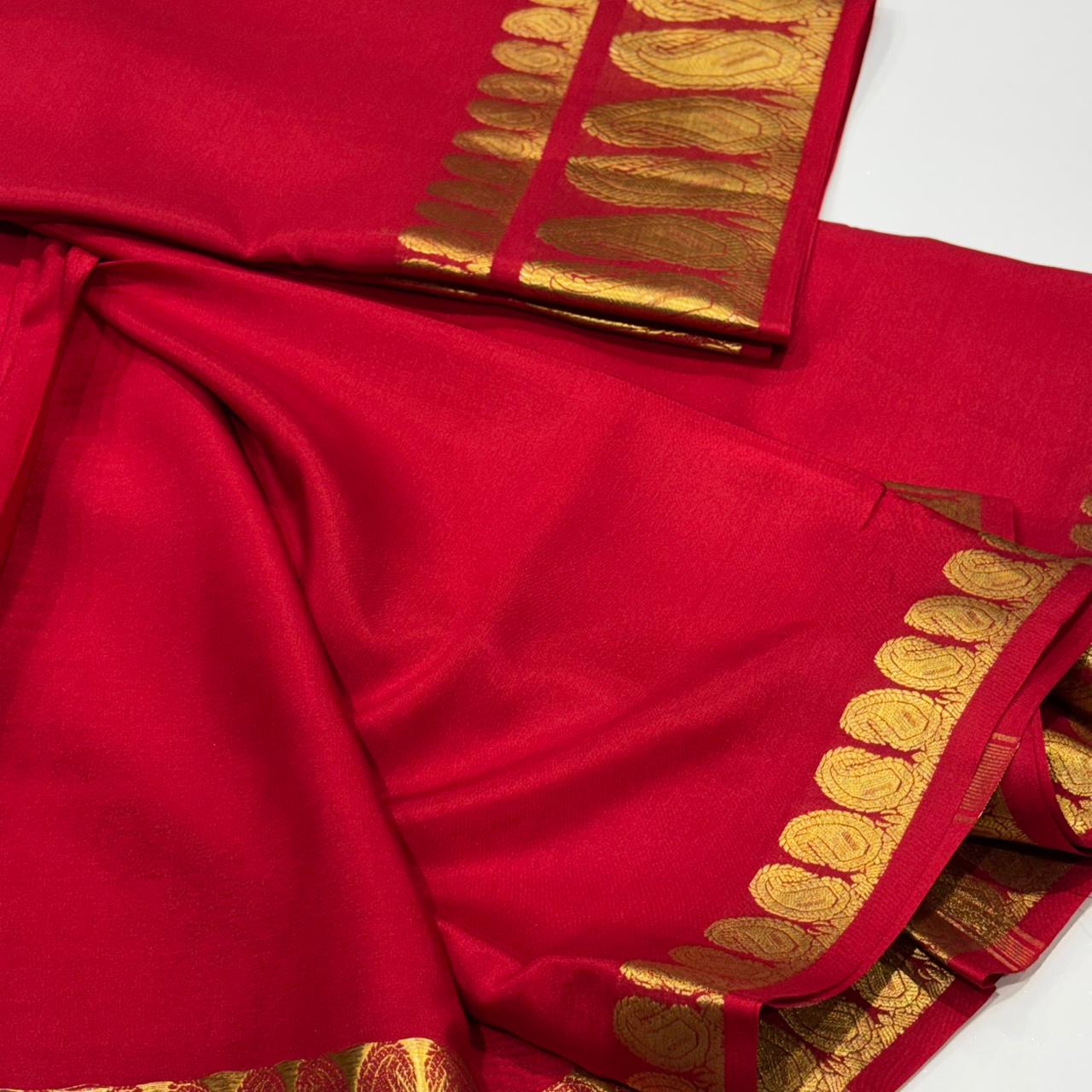 Pure Mysore Silk Saree