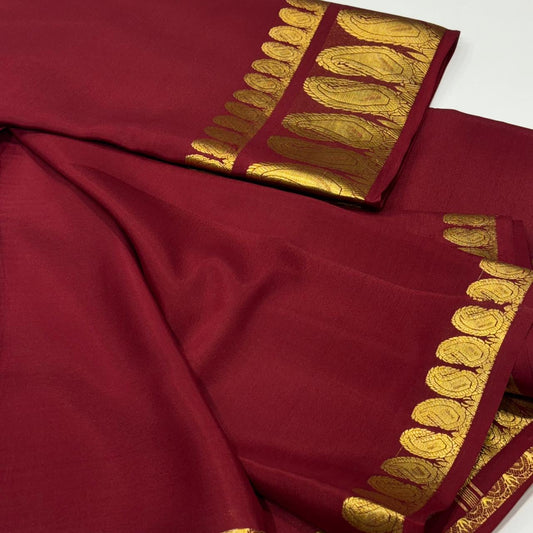 Pure Mysore Silk Saree
