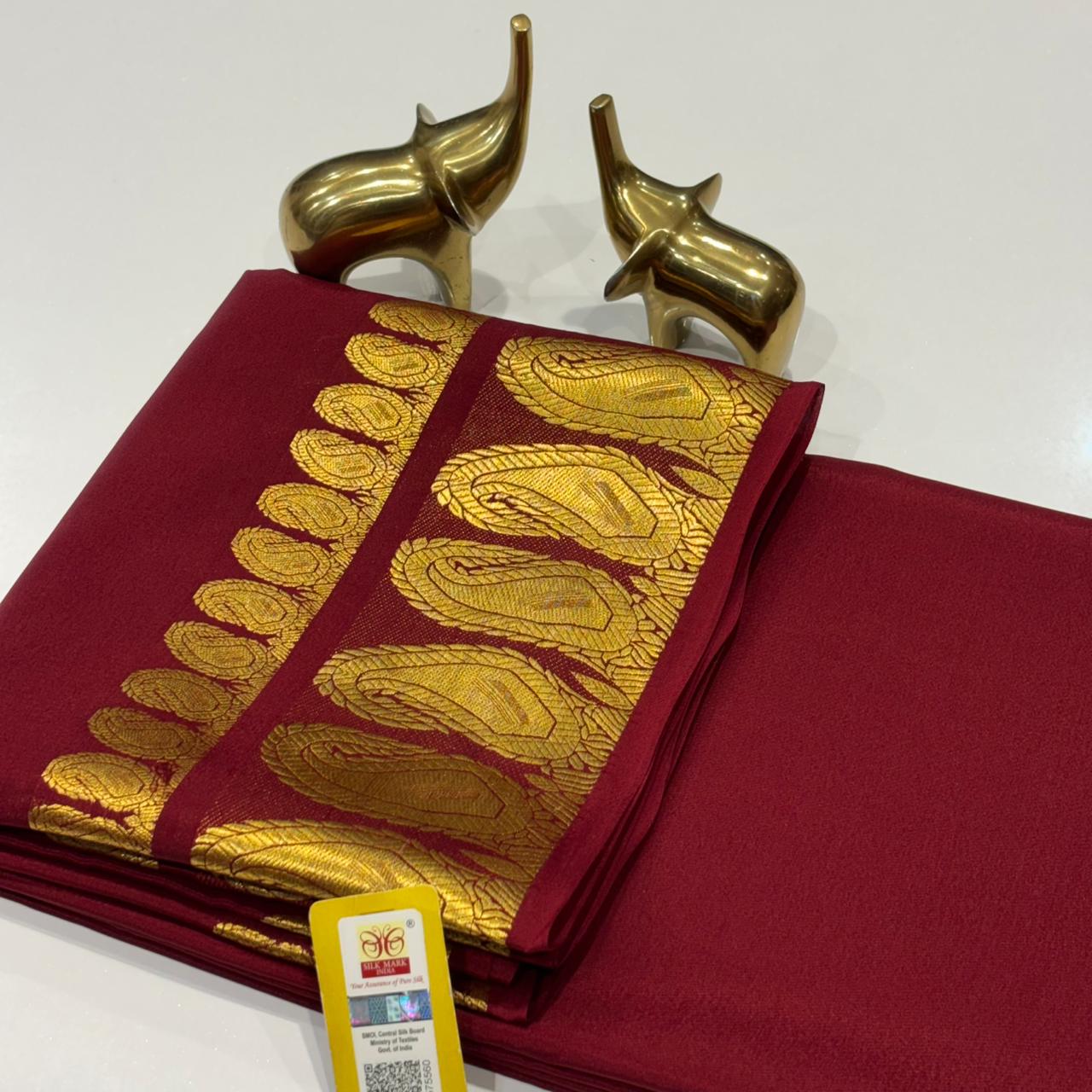 Pure Mysore Silk Saree