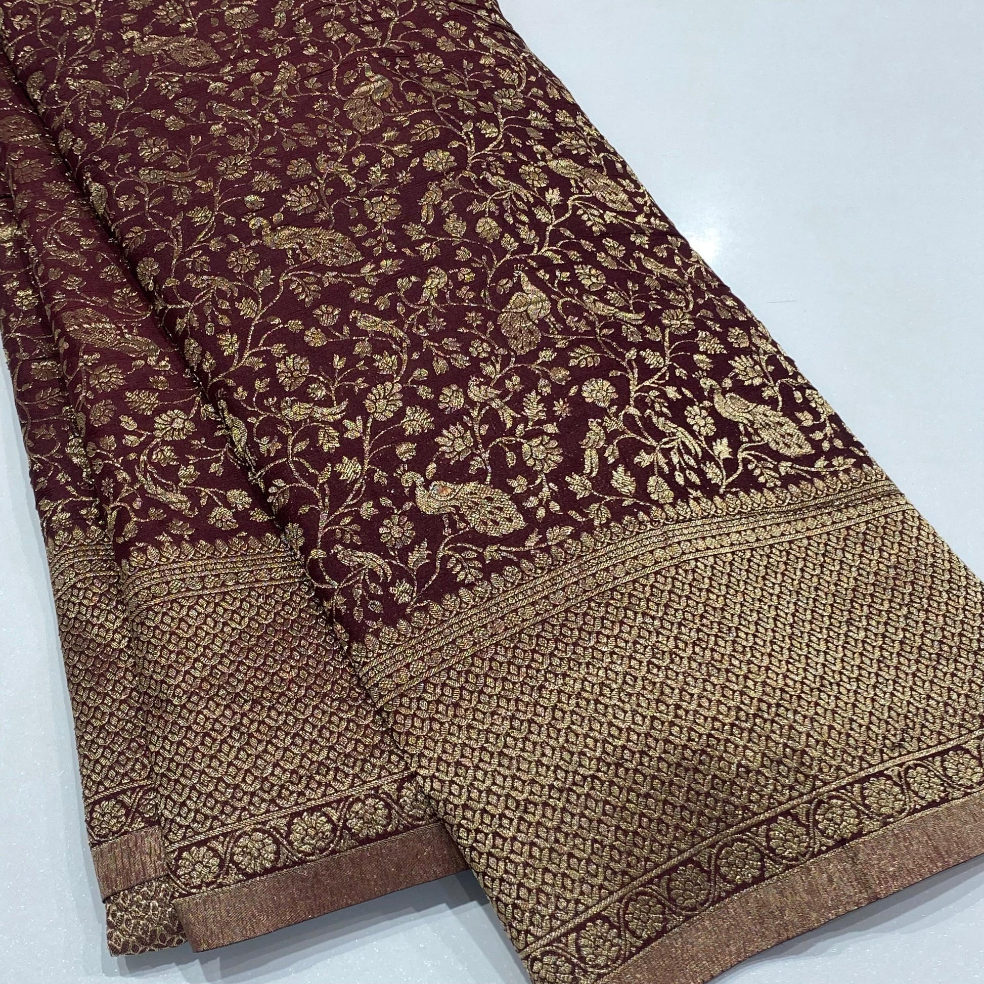 Designer Brocade Banarasi Saree