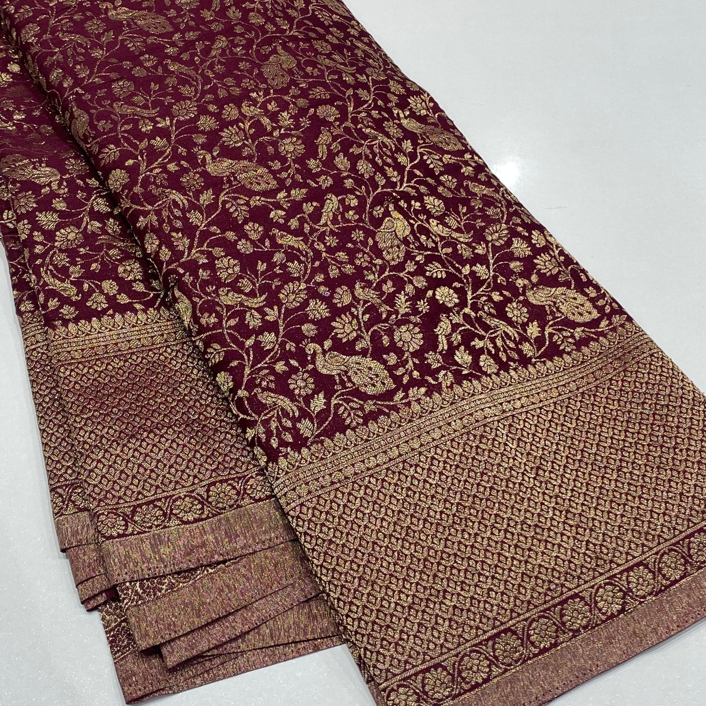 Designer Brocade Banarasi Saree