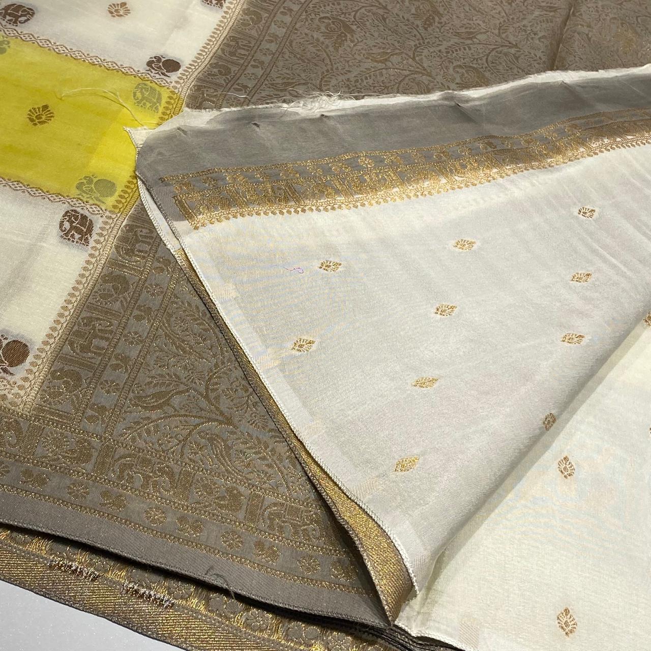 Semi Mysore Silk Saree
