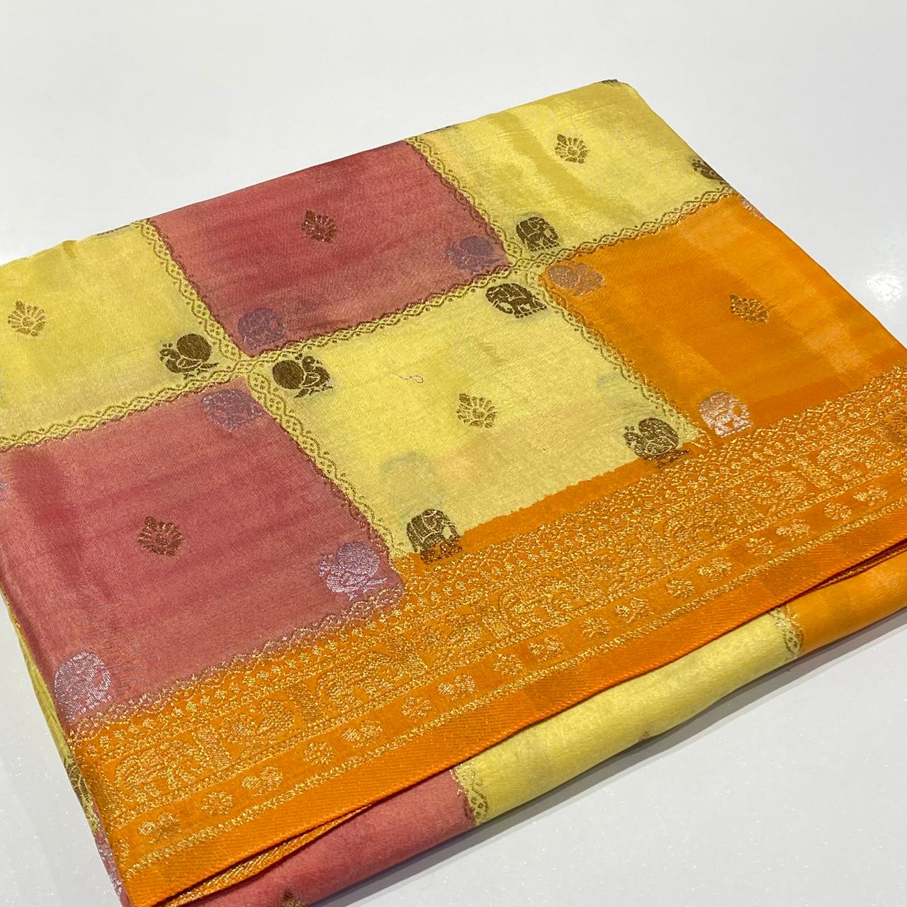 Semi Mysore Silk Saree