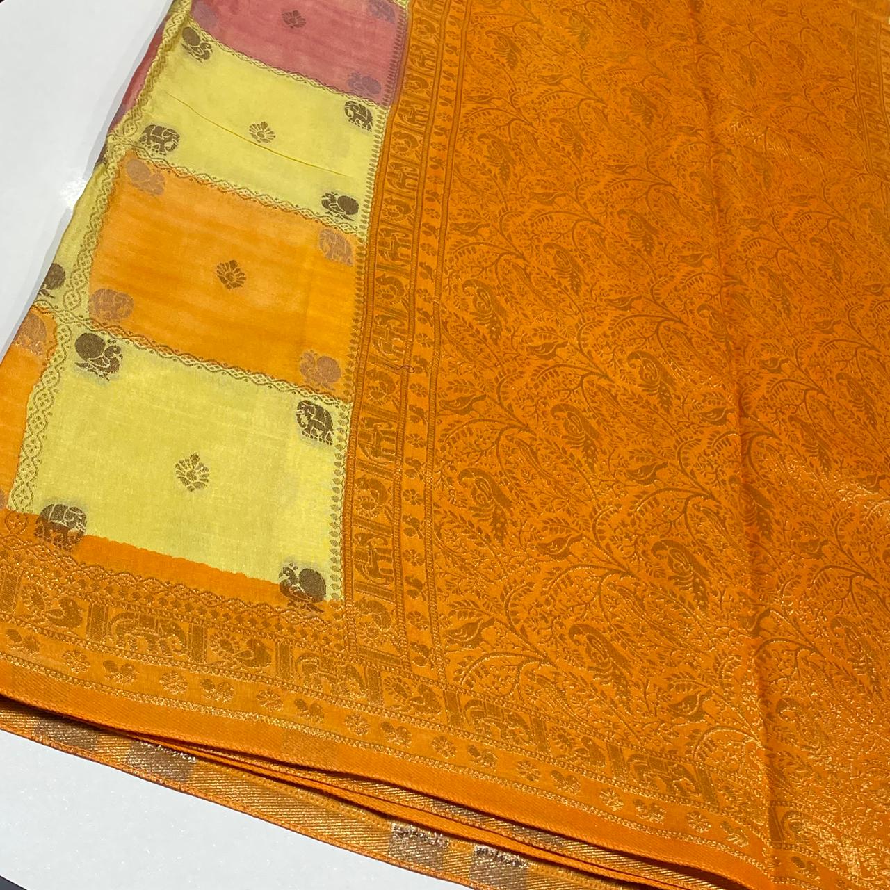 Semi Mysore Silk Saree
