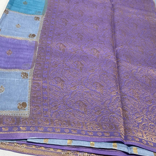 Semi Mysore Silk Saree