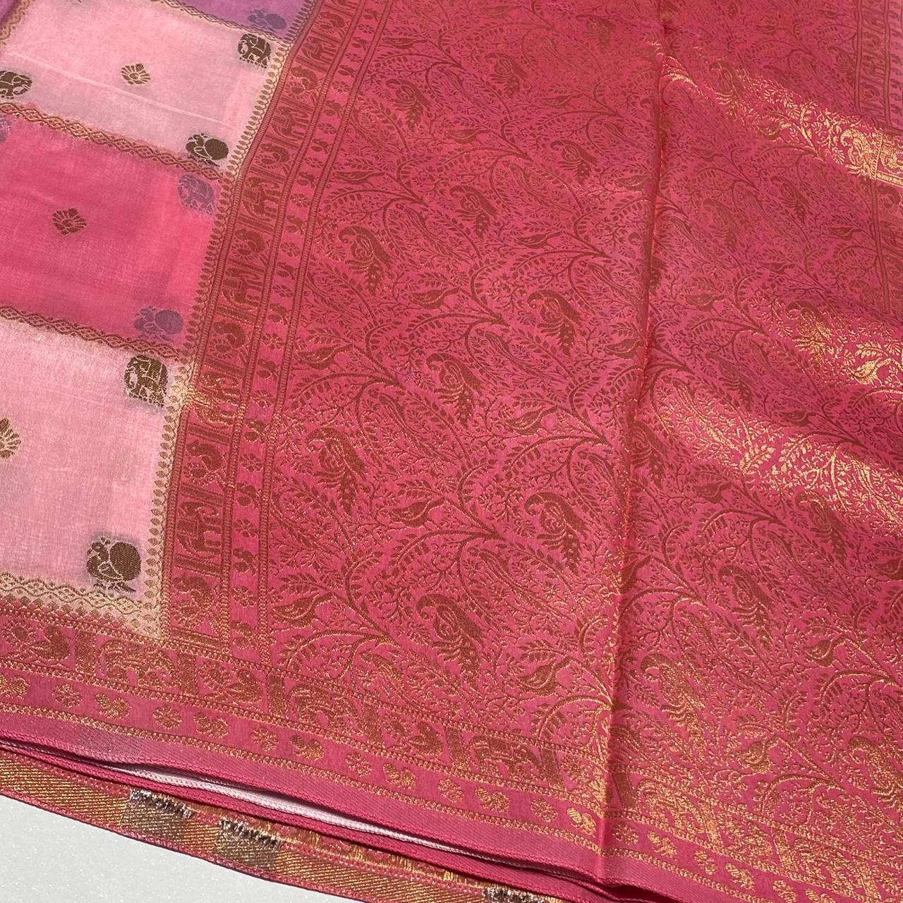 Semi Mysore Silk Saree