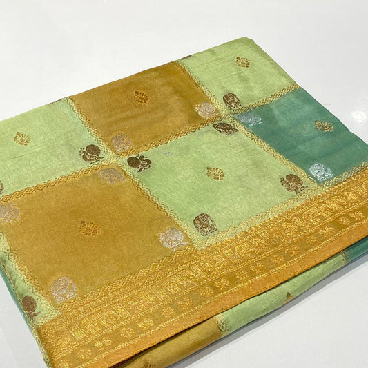 Semi Mysore Silk Saree