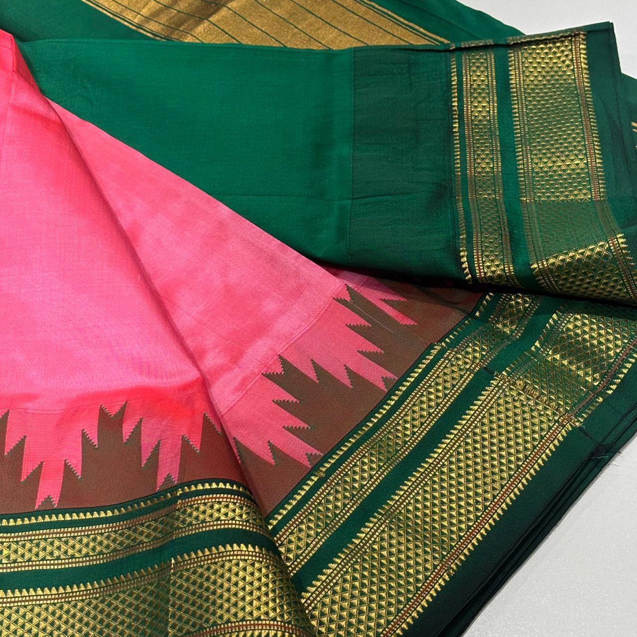 Pure Silk Ilkal Saree