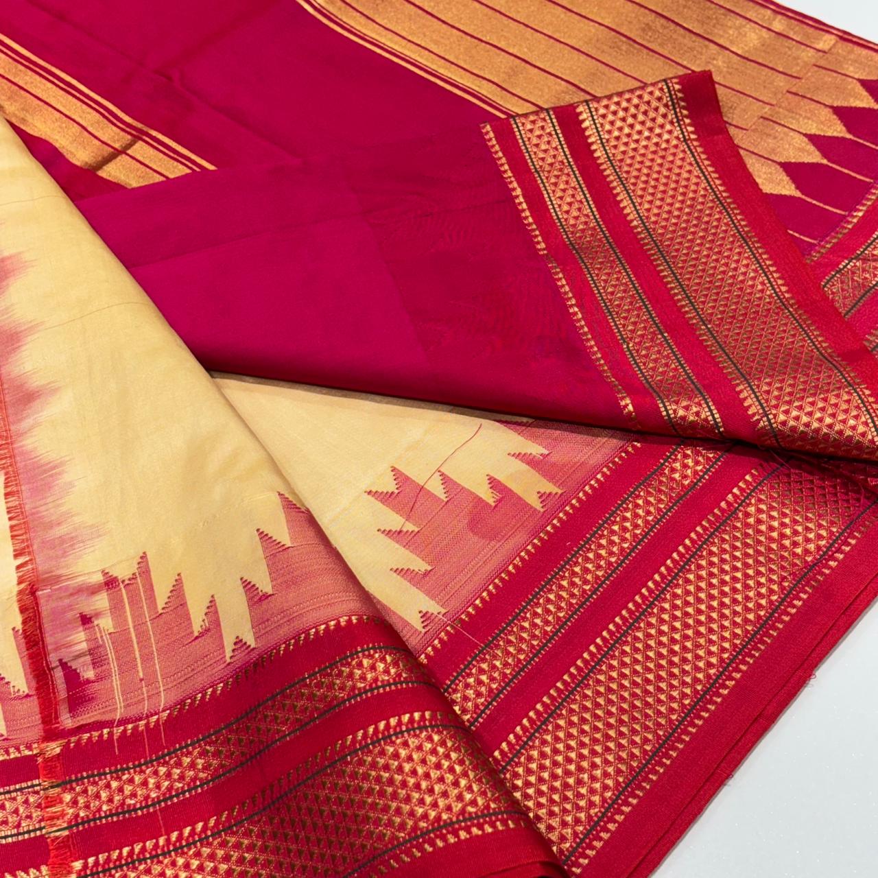 Pure Silk Ilkal Saree