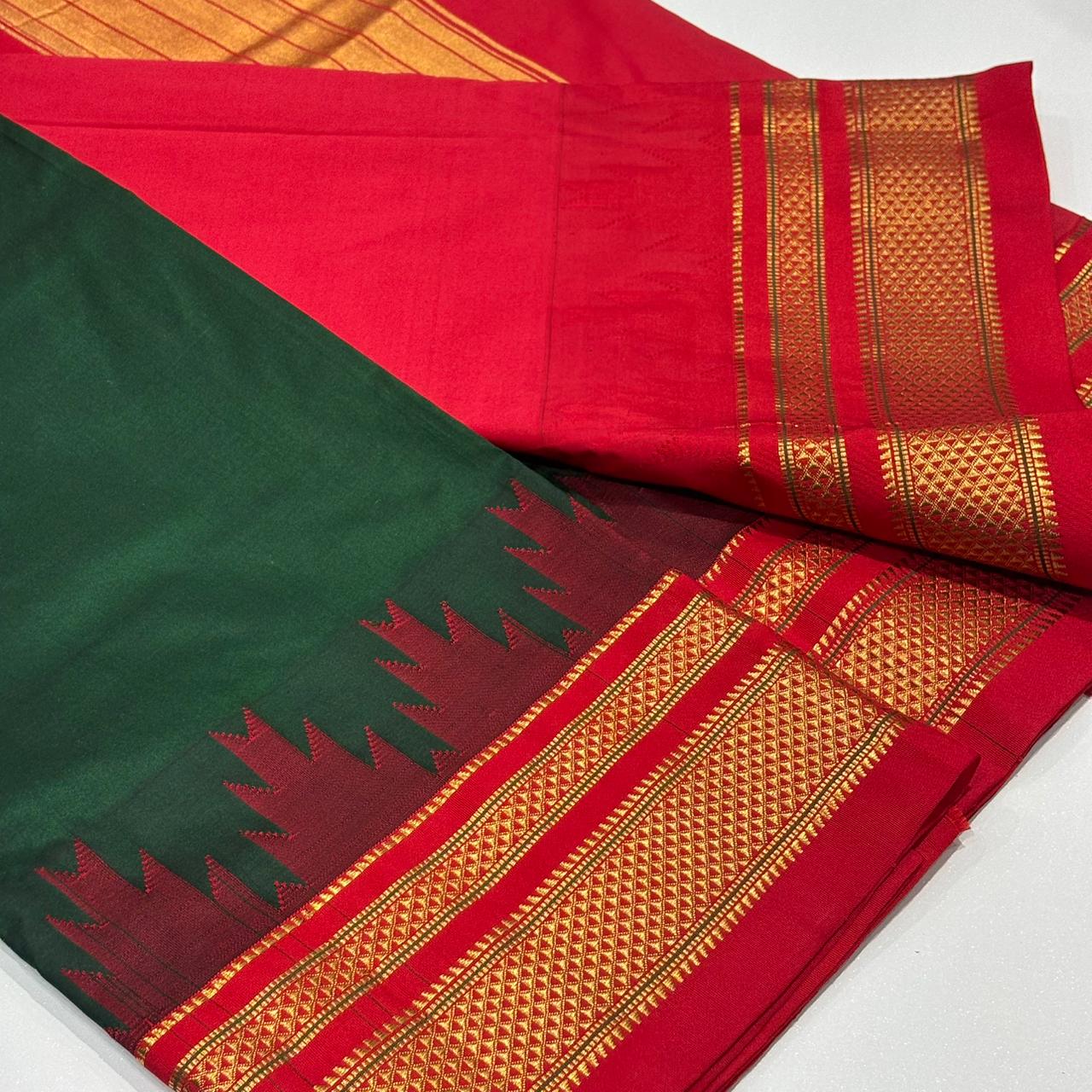 Pure Silk Ilkal Saree