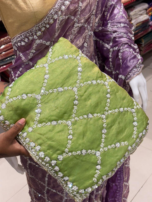 Party Wear Chiffon Saree