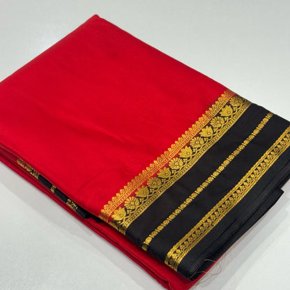 Semi Mysore Crepe Saree
