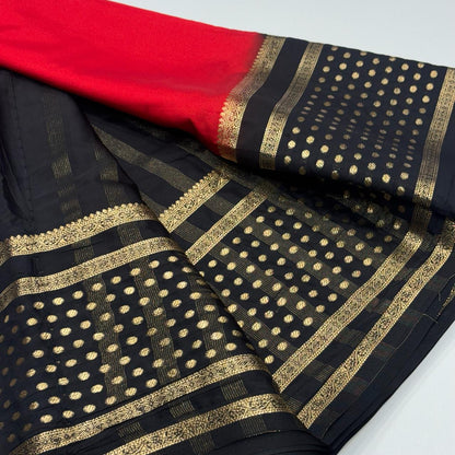 Semi Mysore Crepe Saree