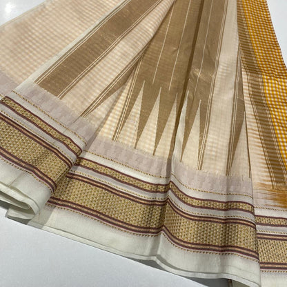 Semi Ilkal Silk Saree