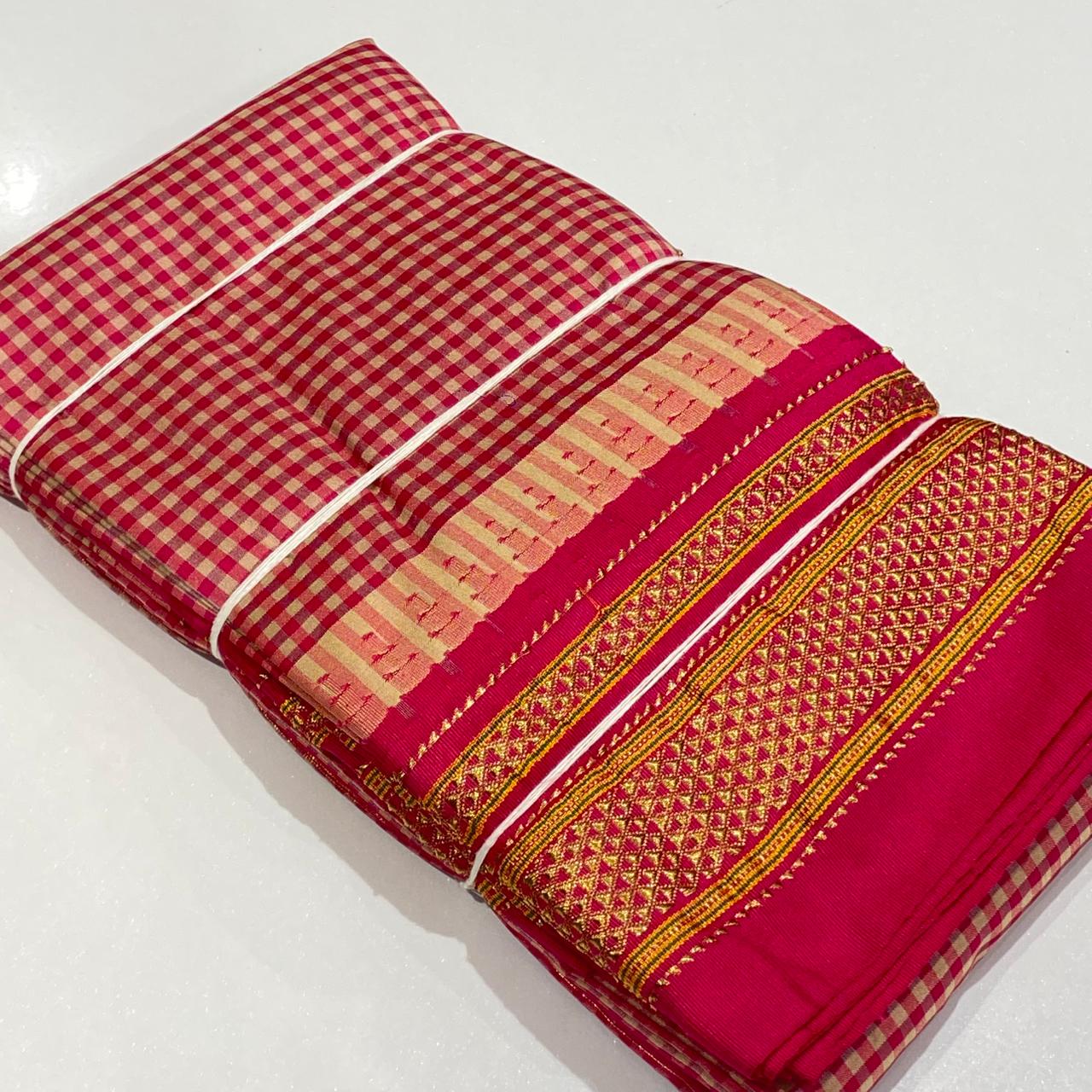 Semi Ilkal Silk Saree