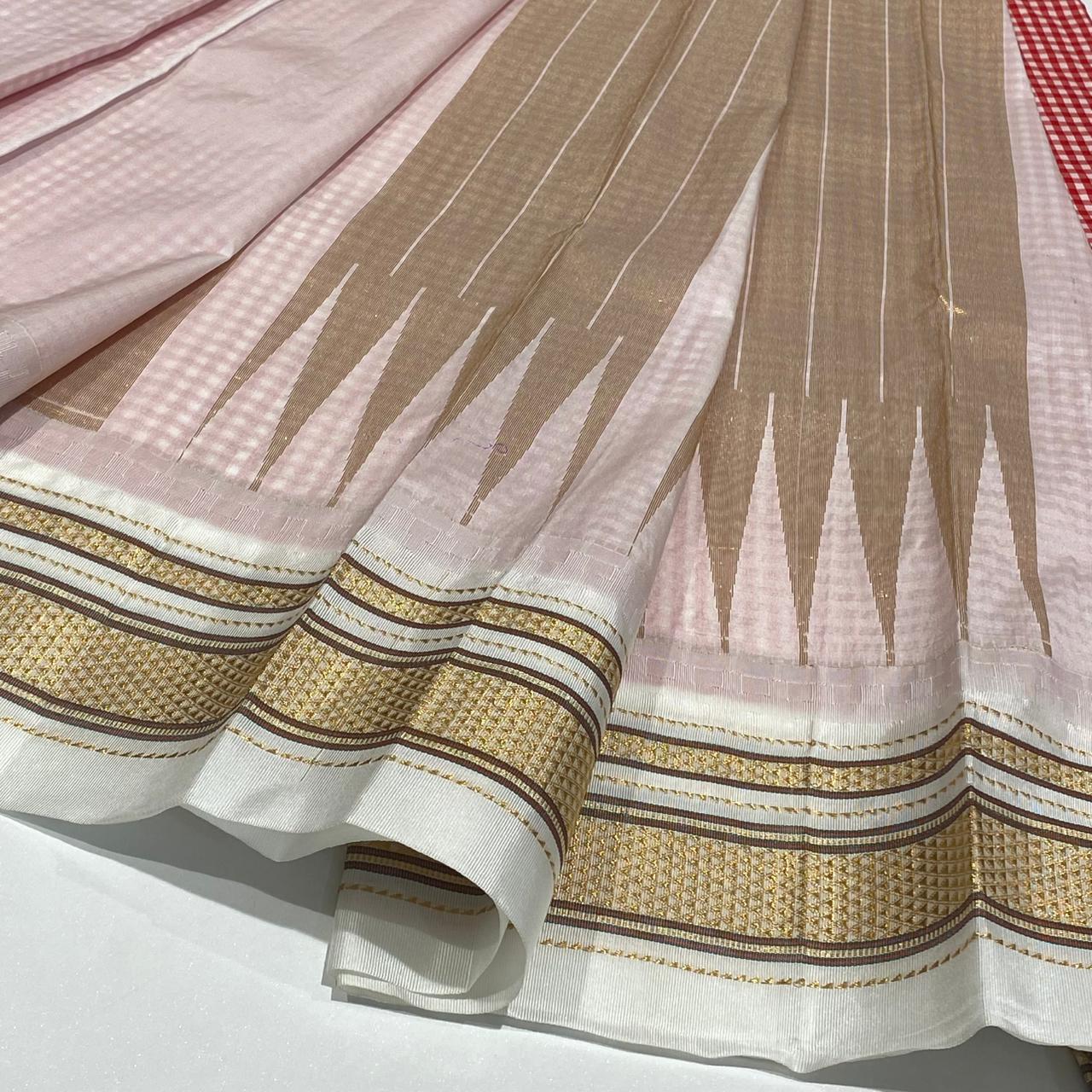 Semi Ilkal Silk Saree
