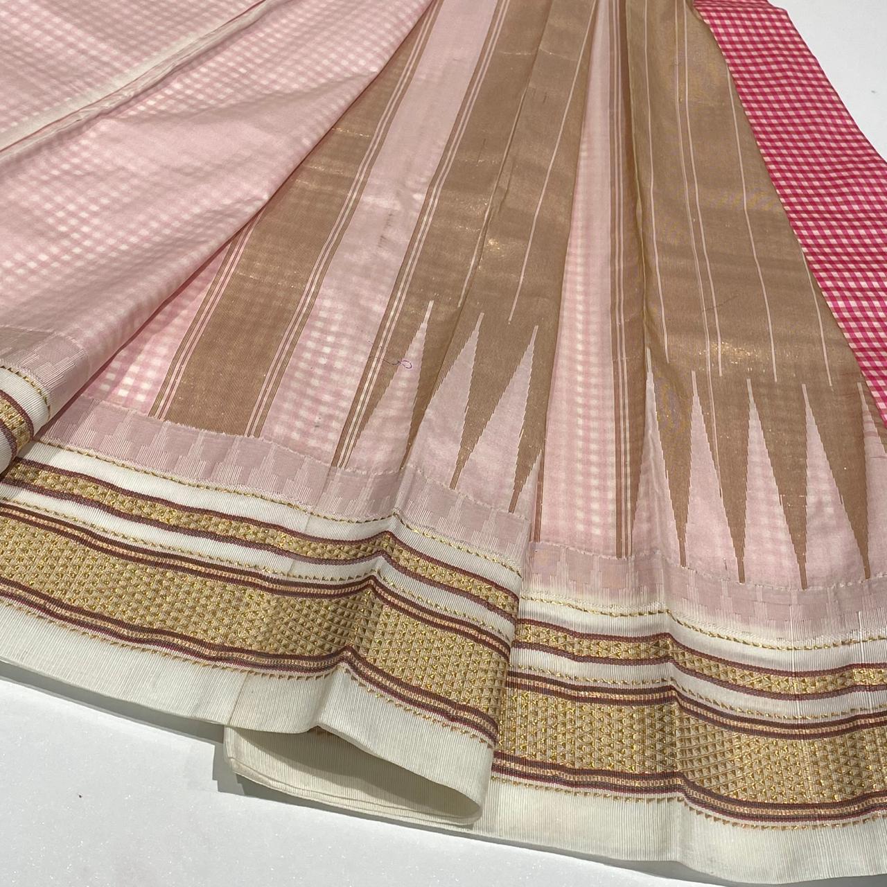 Semi Ilkal Silk Saree