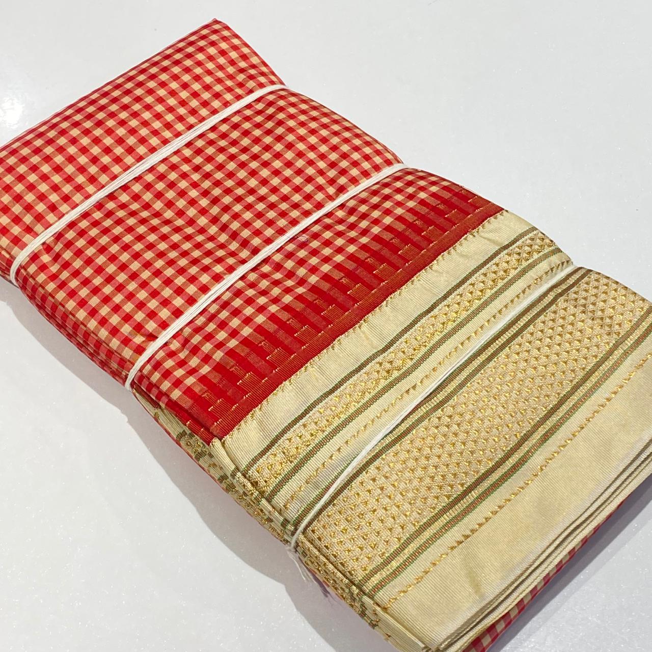 Semi Ilkal Silk Saree