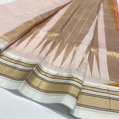 Semi Ilkal Silk Saree