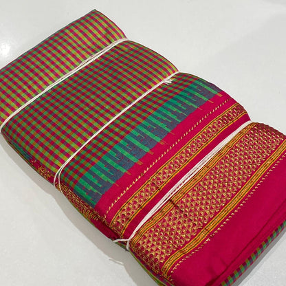 Semi Ilkal Silk Saree