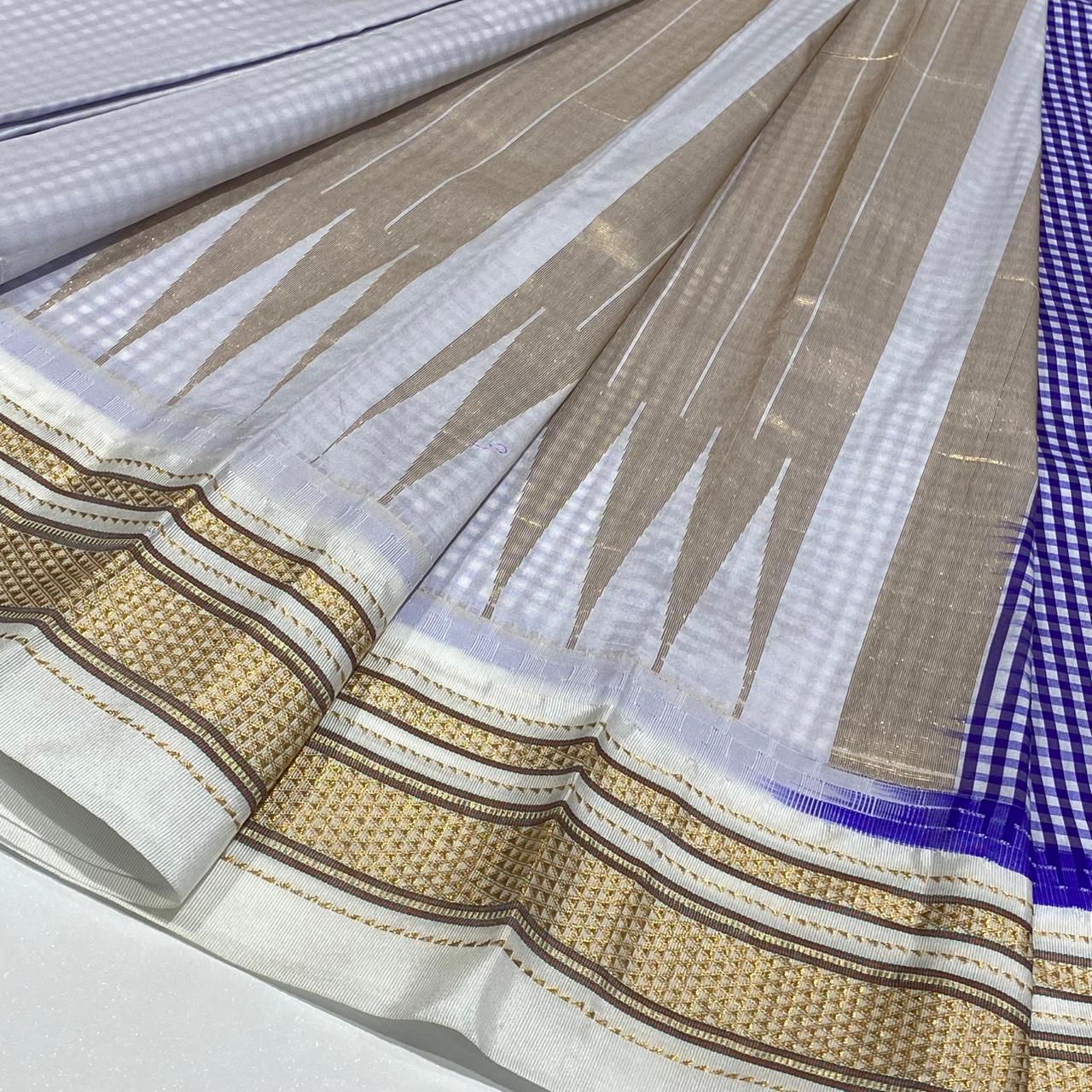 Semi Ilkal Silk Saree