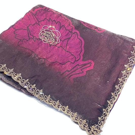 Fendy Chiffon Partywear Saree