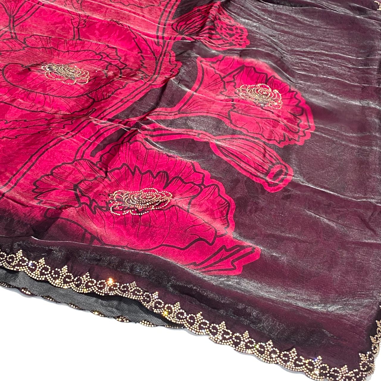 Fendy Chiffon Partywear Saree