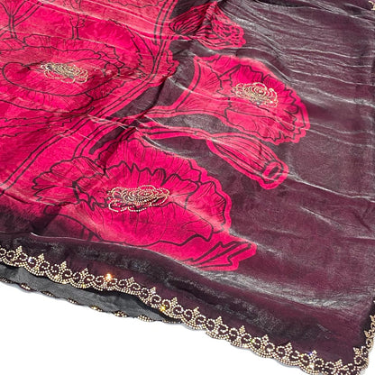 Fendy Chiffon Partywear Saree