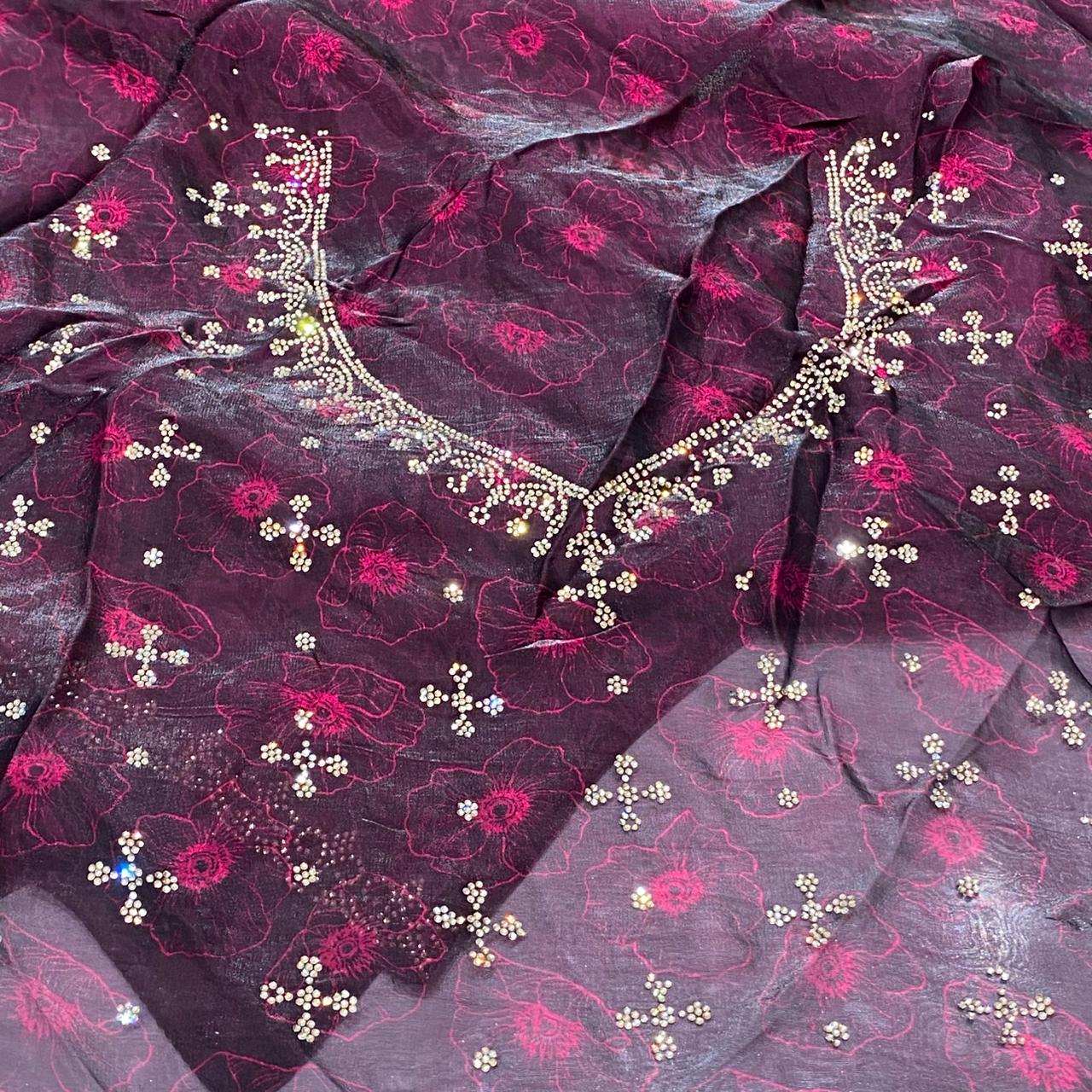 Fendy Chiffon Partywear Saree