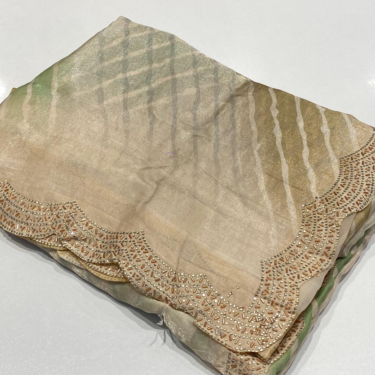 Fendy Chiffon Partywear Saree