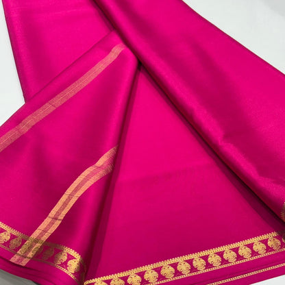 Pure Zari Mysore Silk Saree
