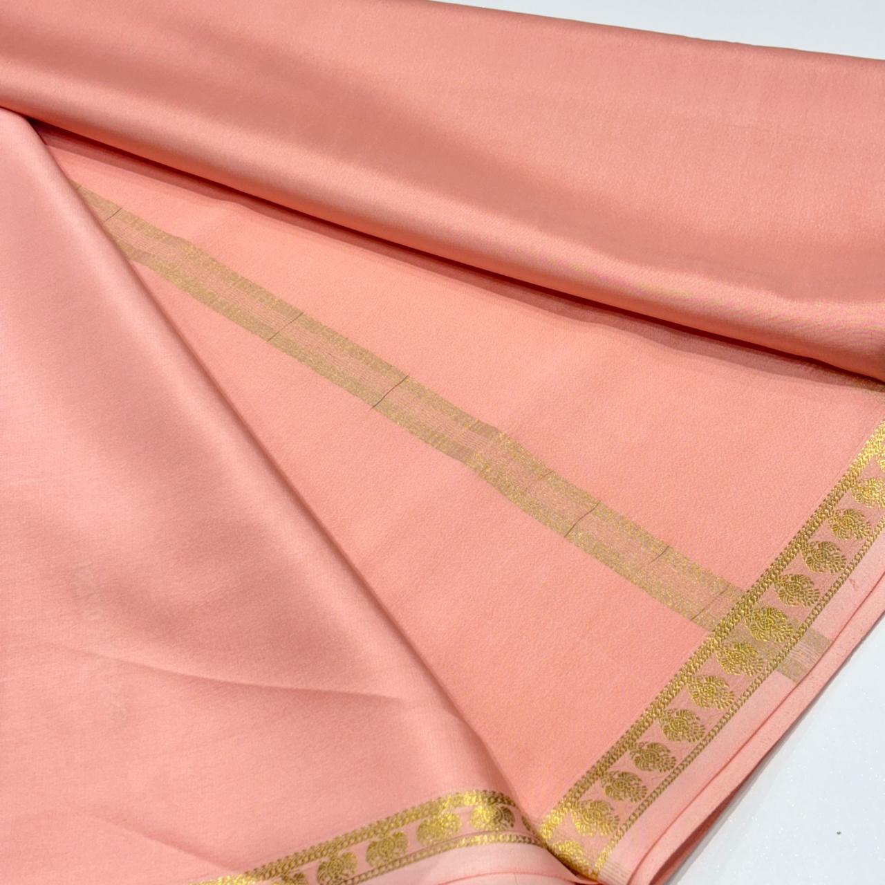 Pure Zari Mysore Silk Saree