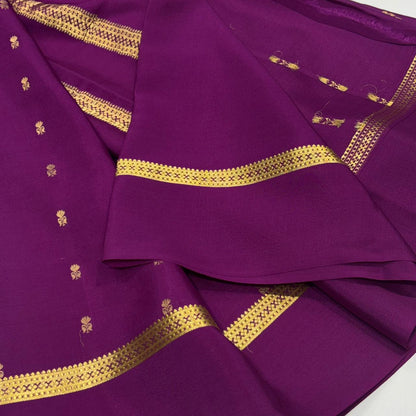 Pure Zari Mysore Silk Saree