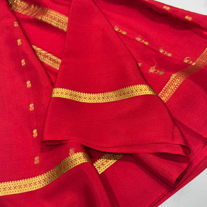 Pure Zari Mysore Silk Saree