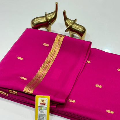 Pure Zari Mysore Silk Saree