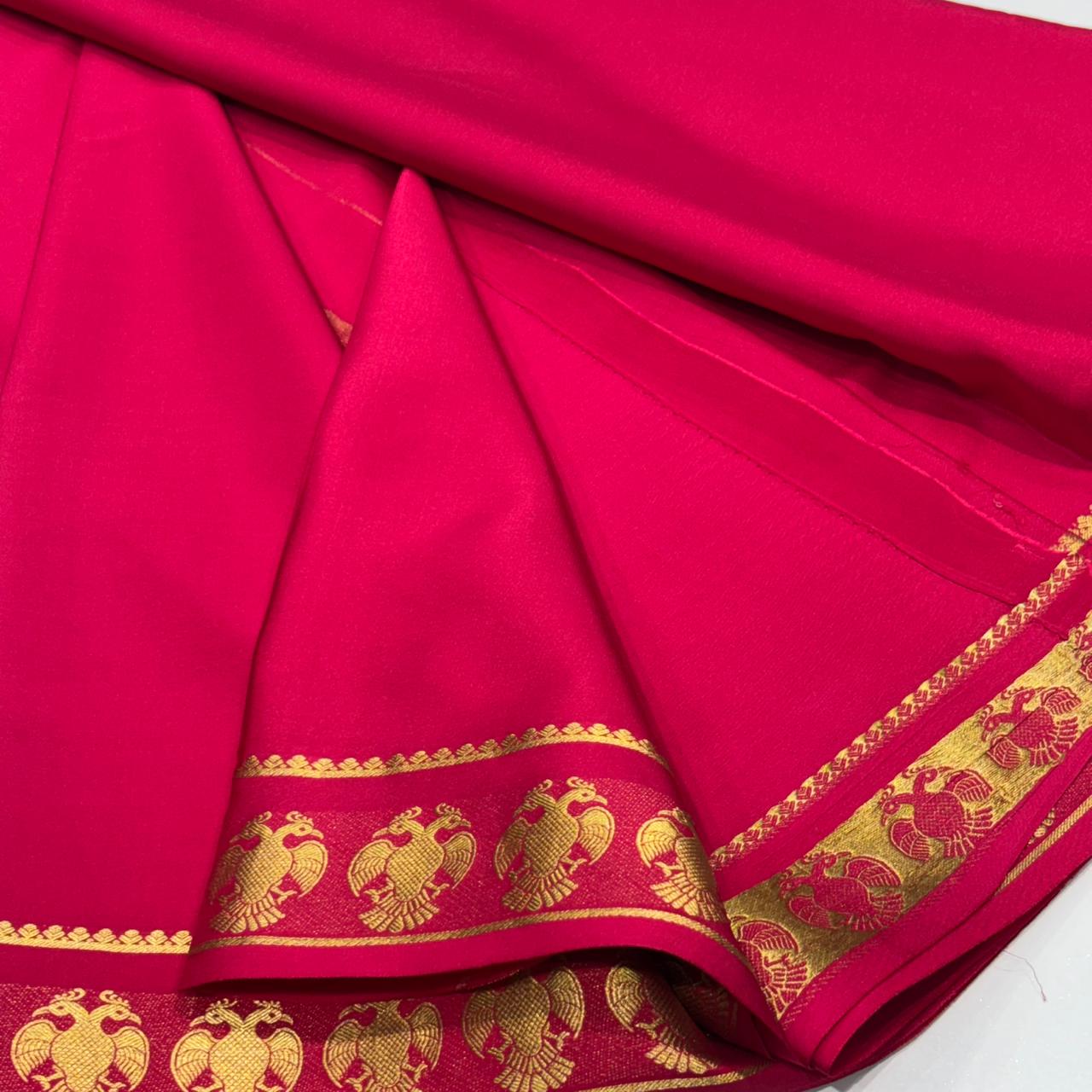 Pure Mysore Silk Saree