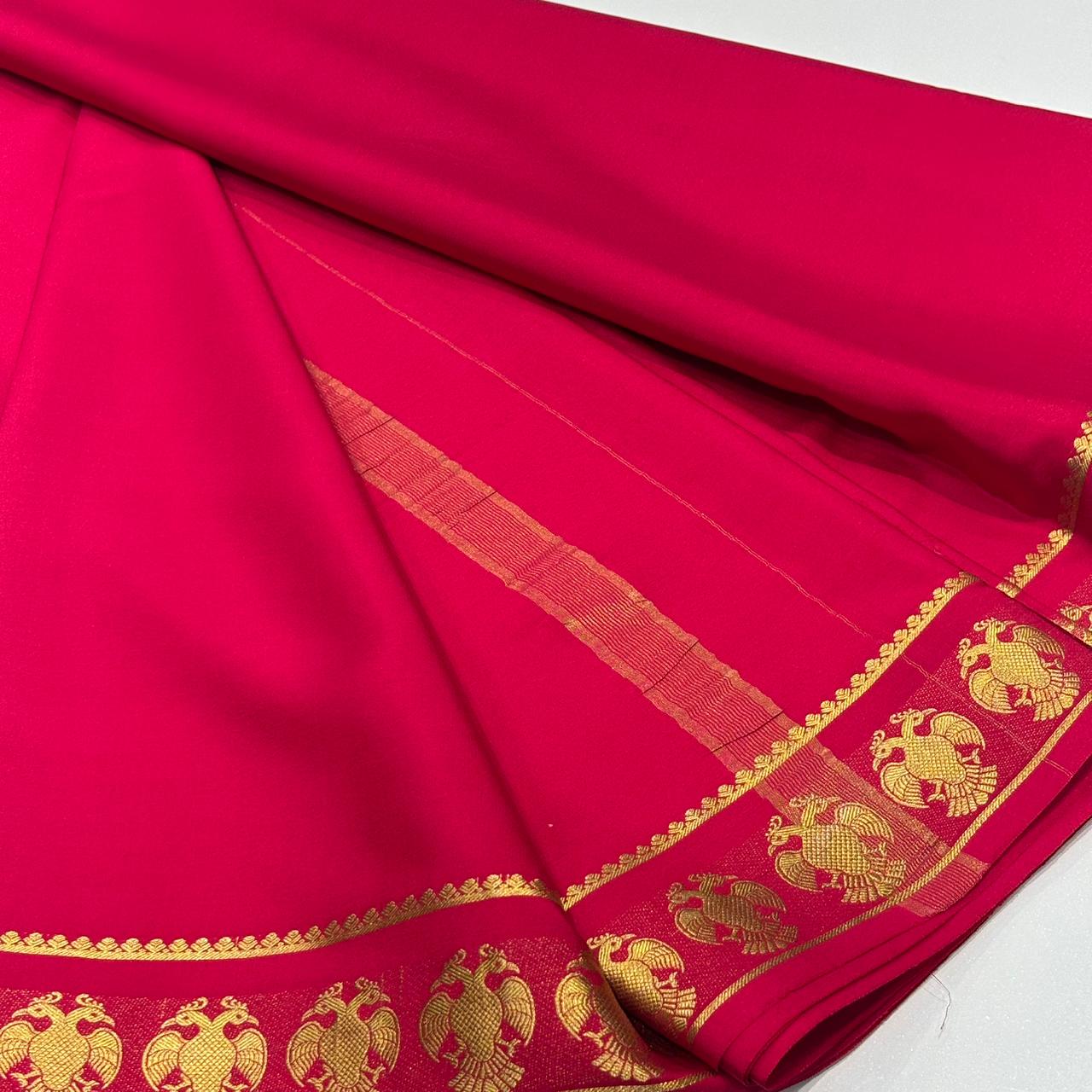 Pure Mysore Silk Saree