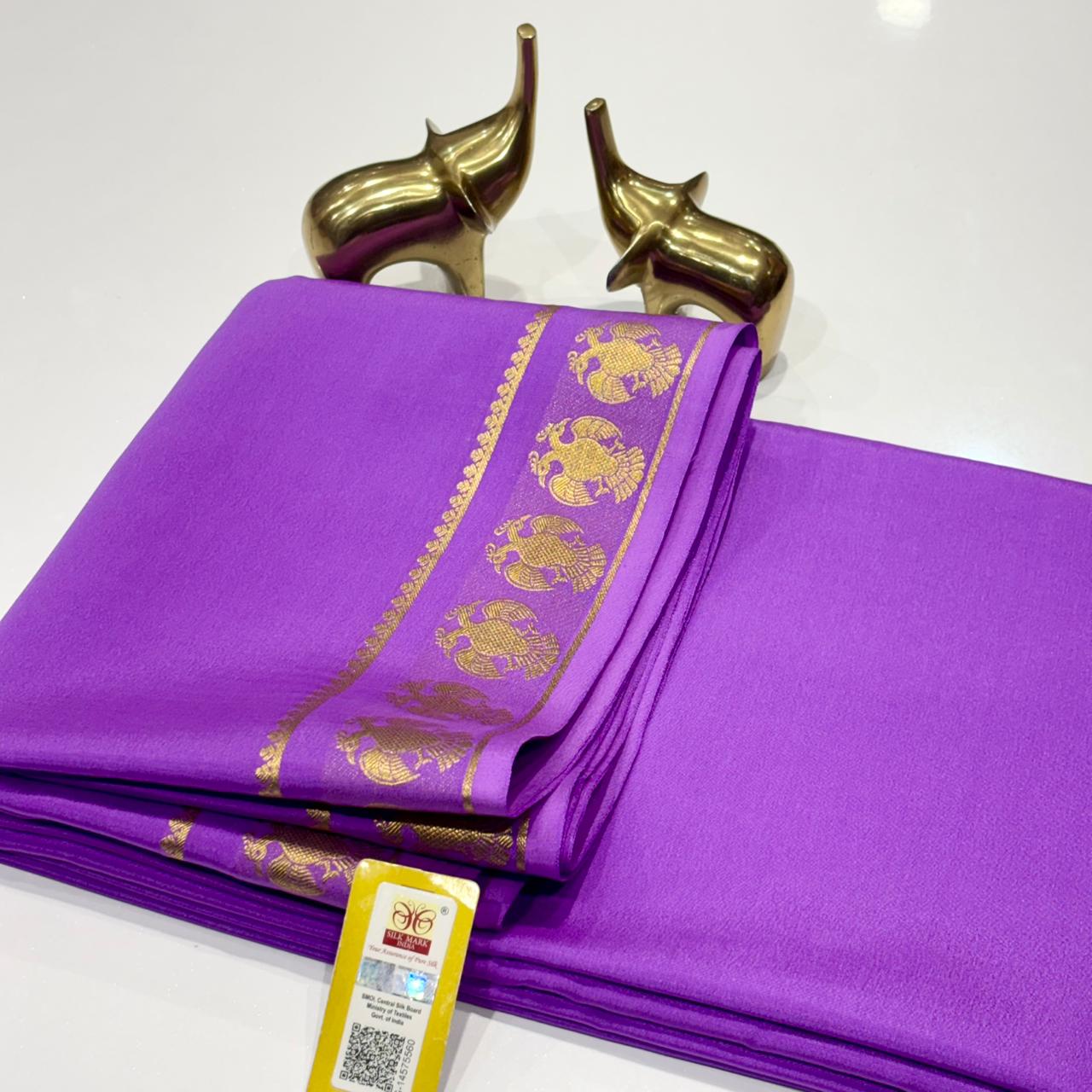Pure Mysore Silk Saree