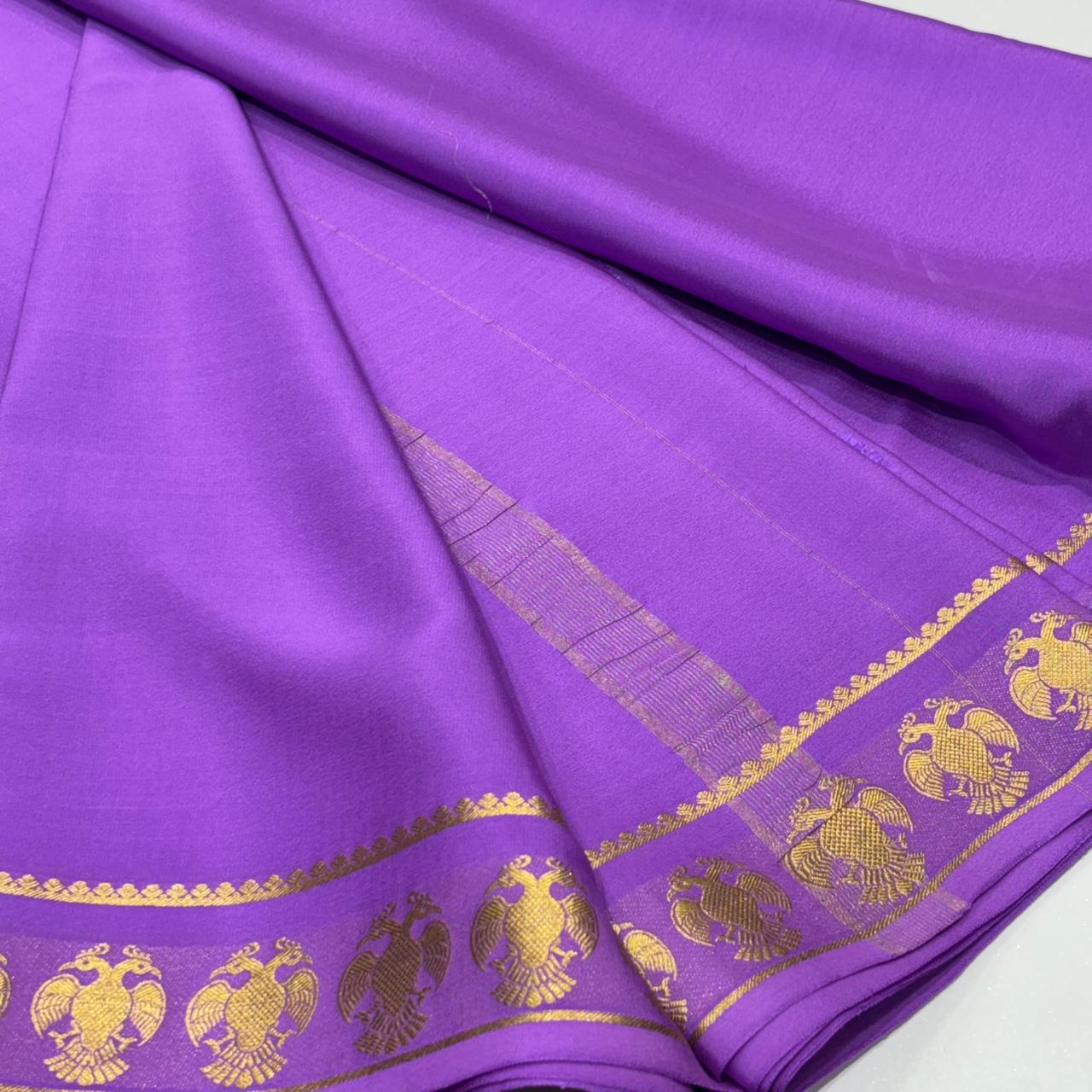 Pure Mysore Silk Saree
