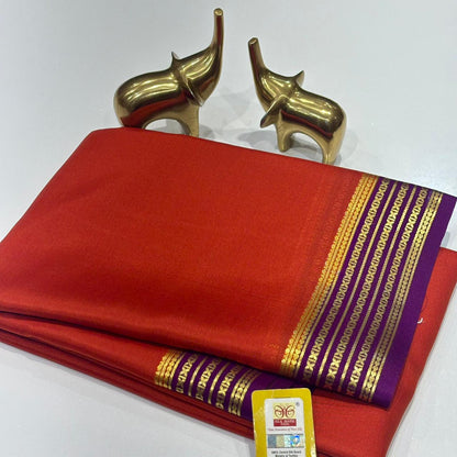 Pure Mysore Silk Saree