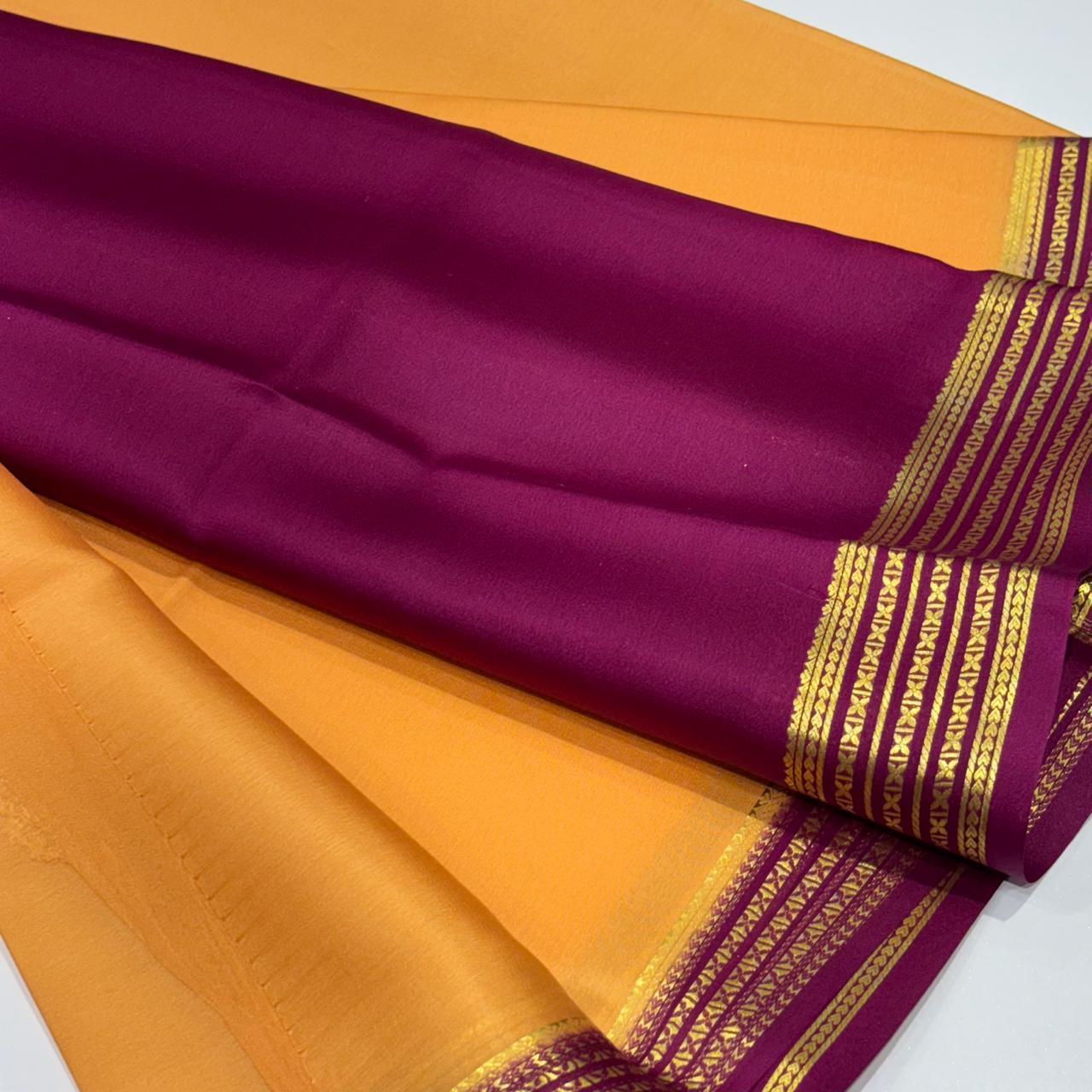 Pure Mysore Silk Saree